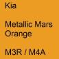 Preview: Kia, Metallic Mars Orange, M3R / M4A.